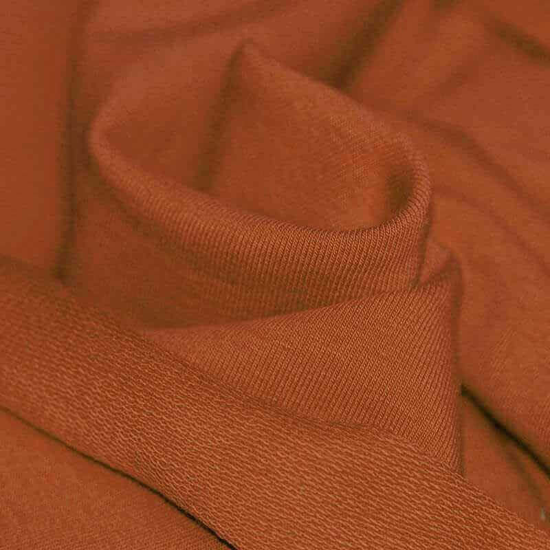 French Terry Stof Cognac