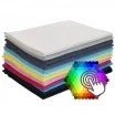 French Terry Fabric 12 Colors 1 Meters Package | Rijs Textiles Sweat Fabric 12 Colors 1 Meters Package - (Sweat Fabric)