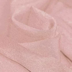 Tessuto French Terry Nude Rosa  Tessuto French Terry Nude Rosa