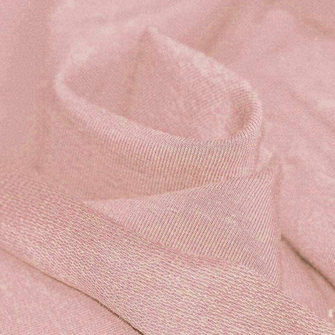 Sweatshirt Stof Nude Roze - (Sweatshirt Stoffen)