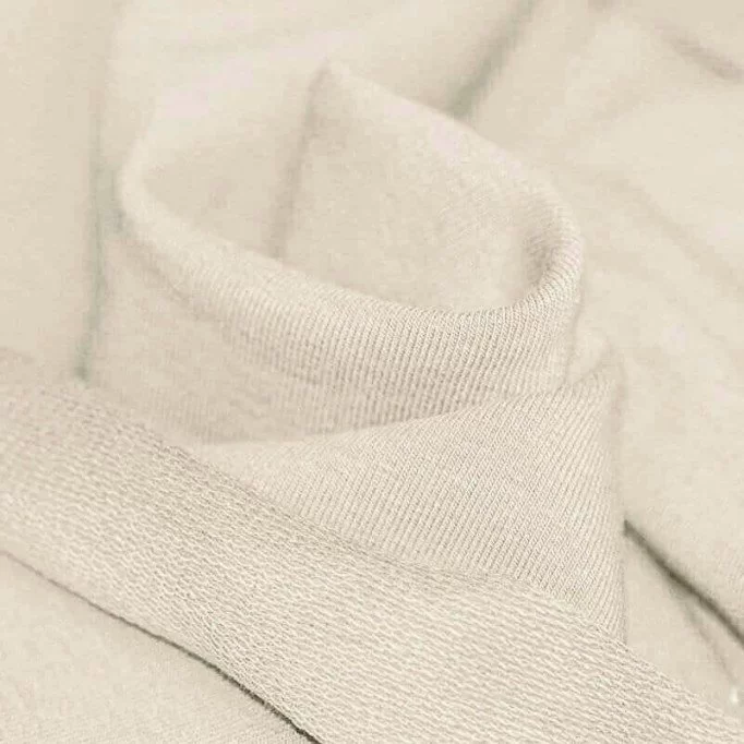 Sweat Stof Lys Beige - (Sweat Stof)