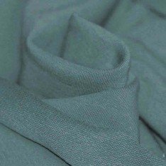 French Terry Fabric Old Green