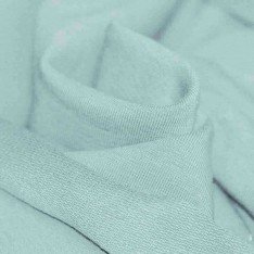 French Terry Fabric Sea Green