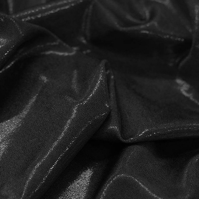 Tessuto Lycra Olografico Mystic Nero - (Tessuto Olografico)