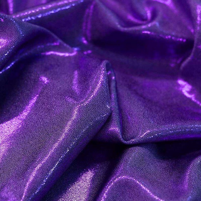Tessuto Lycra Olografico Mystic Viola - (Tessuto Olografico)
