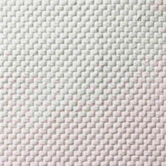 Knitted Jacquard Fabric Brick Pattern Ecru Knitted Jacquard Fabric Brick Pattern Ecru