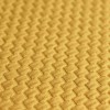 Jacquard Strickstoff Ziegelsteinmuster Ocker