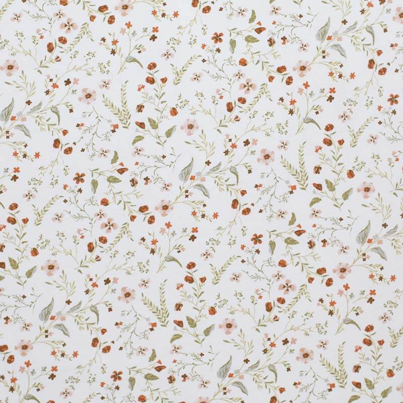 Poplin Katoen Digitale Print - Millefleurs