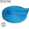 Gurtband Baumwolle Aqua 40mm (Meterware) - (Gurtband)