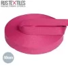 Gurtband Baumwolle Fuchsia 40mm (Meterware)