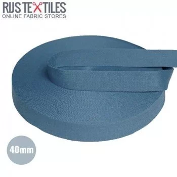 Tassenband Katoen Jeans 40mm (Per Meter) Tassenband Katoen Jeans 40mm (Per Meter)