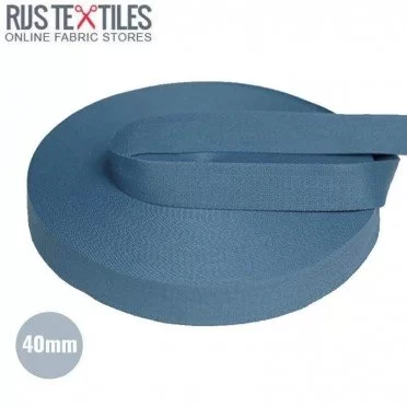 Gurtband Baumwolle Jeans 40mm (Meterware) - (Gurtband)