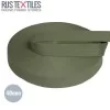 Nastro Di Cotone Cintura Verde Militare 40mm (Al Metro)