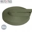 Belt Webbing Cotton Army Green 40mm (Per Meter) - (Belt Webbing)