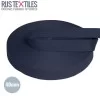 Belt Webbing Cotton Navy 40mm (Per Meter)