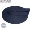 Tassenband Katoen Marine 40mm (Per Meter) - (Tassenband)