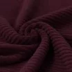 Tessuto Jersey Velluto a Coste Grande Bordeaux - (Tessuto Jersey Velluto a Coste Righe)