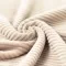 Big Knitted Corduroy Jersey Fabric Light Beige - (Knitted Corduroy Jersey Fabric)