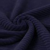 Big Knitted Corduroy Jersey Fabric Navy - (Knitted Corduroy Jersey Fabric)