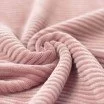 Big Knitted Corduroy Jersey Fabric Old Pink - (Knitted Corduroy Jersey Fabric)
