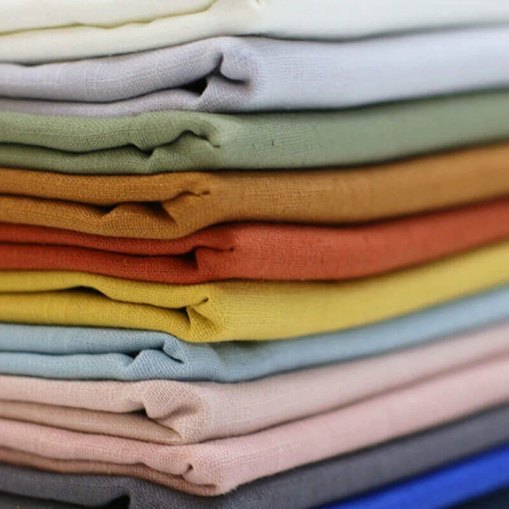 Tkanina Lniana Zmiękczany (Enzymwashed) 12 Kolorów 1 Metr Pakiet | Rijs Textiles Tkanina Lniana Zmiękczany 12 Kolorów 1 Metr Pakiet Tkaniny Lniane Zmiękczane