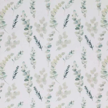 Cotton Poplin Digital Print - Eucalyptus Leaves - (Cotton Poplin Printed)
