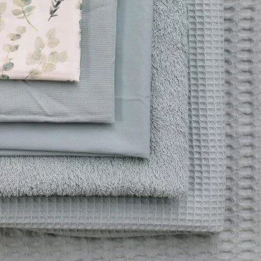 Cotton Poplin Digital Print - Eucalyptus Leaves - (Cotton Poplin Printed)