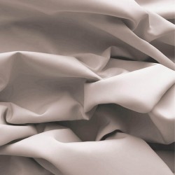 Katoenen Poplin Stof Licht Beige