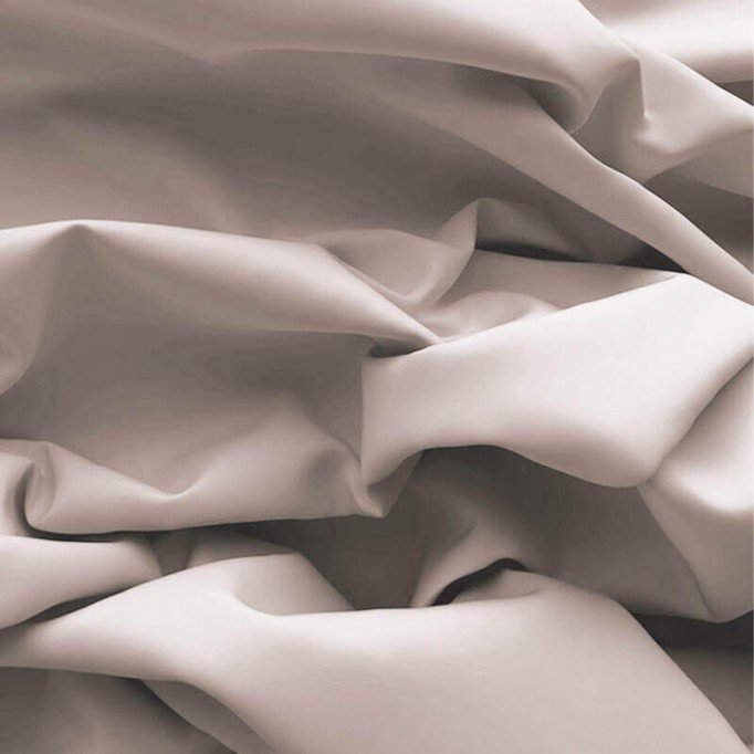 Katoenen Poplin Stof Licht Beige - (Katoenen Poplin Stoffen)