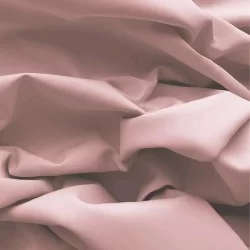 Popeline De Coton Nude Rose
