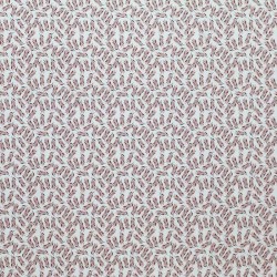 Cotton Poplin Digital Print - Small Olive Branch Old Mauve
