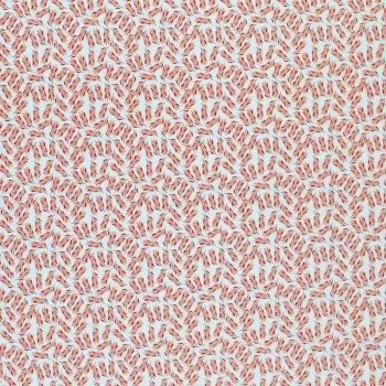 Popelina Bawełniana Druk Cyfrowy - Mała Gałązka Oliwna Spalona Pomarańcza Popelina Bawełniana Druk Cyfrowy - Mała Gałązka Oliwna Spalona Pomarańcza