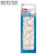 Trykknapper "Color Snaps" 12,4mm Hvid Prym 393103 Trykknapper "Color Snaps" 12,4mm Hvid Prym 393103