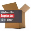 Minky Fleece Stof Surprise Box 10 x 1 Meter - (Stoffen Outlet)