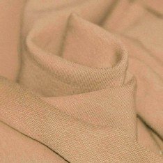 French Terry Fabric Camel