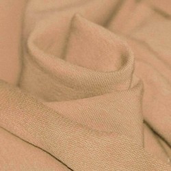 French Terry Fabric Camel