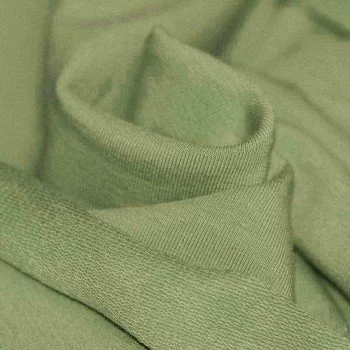 French Terry Stoff Olive French Terry Stoff Olive