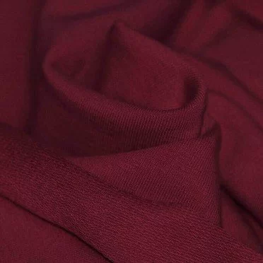 Sommersweat Stoff Bordeaux - (Sommersweat Stoff)