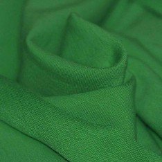 French Terry Fabric Grass Green