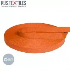 Gurtband Baumwolle Orange 25mm Gurtband Baumwolle Orange 25mm