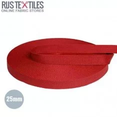 Gurtband Baumwolle Rot 25mm Gurtband Baumwolle Rot 25mm