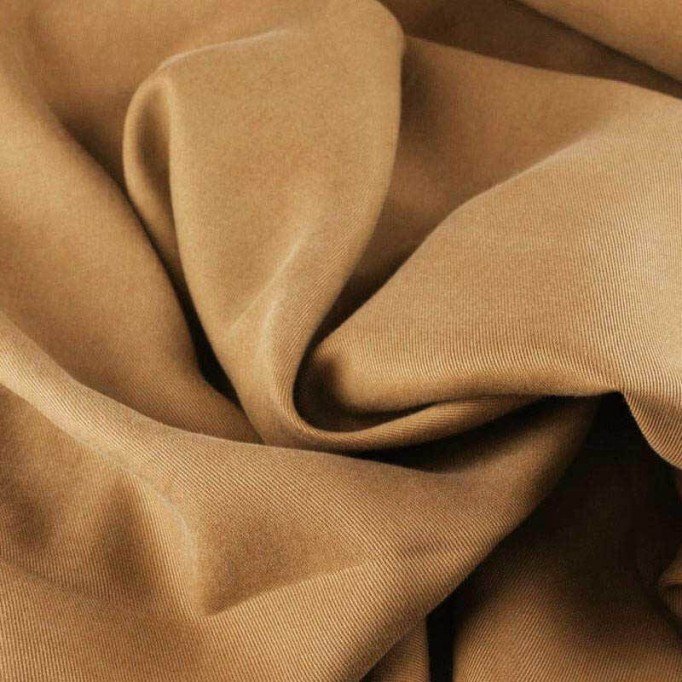 Tencel Twill Fabric Camel - (Fashion Fabrics)