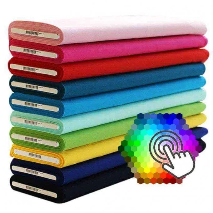 Bomuldsjersey Stof 10 Farver 6 Meter Pakke Bomuldsjersey Stof 10 Farver 6 Meter Pakke - (Bomuld Jersey Stof)
