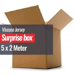 Tessuto Jersey Di Viscosa Scatola a Sorpresa 5 x 2 Metro