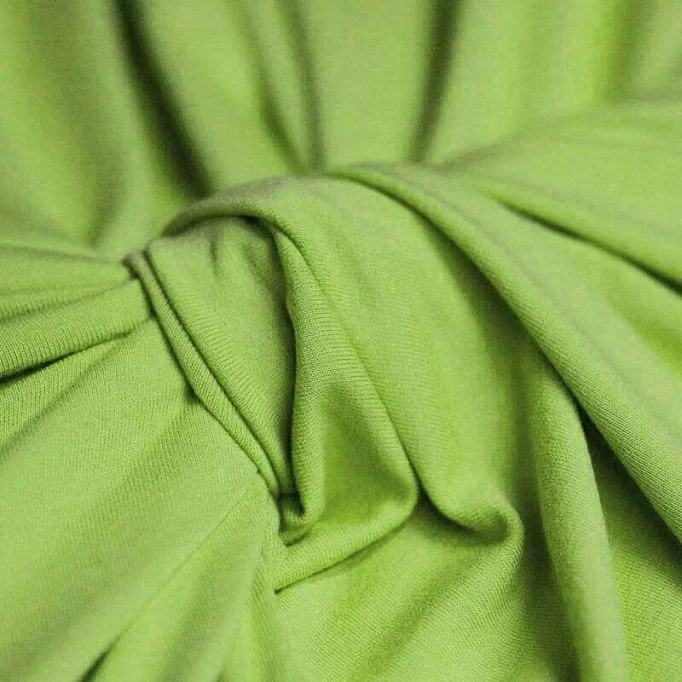 Viscose Jersey Stof Licht Groen - (Viscose Jersey Stoffen )