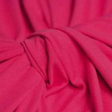 Viscose Jersey Stof Fuchsia   Viscose Jersey Stoffen 
