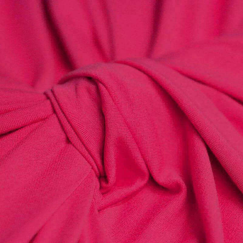 Viscose Jersey Stof Fuchsia