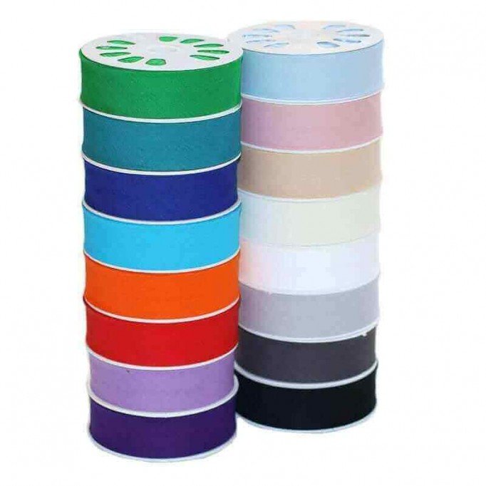Biaisband Katoen 30mm Pakket 16 Kleuren x 20 Meter - (Biaisband (Fournituren))