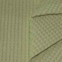 Tessuti Piquet Di Cotone Oliva Tessuti Piquet Di Cotone Oliva