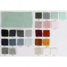 Coral Fleece Fabric Sample Card Coral Fleece Fabric Sample Card